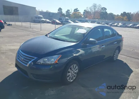2014 Nissan Sentra Sv from USA, damaged, VIN 3N1AB7AP0EY220516